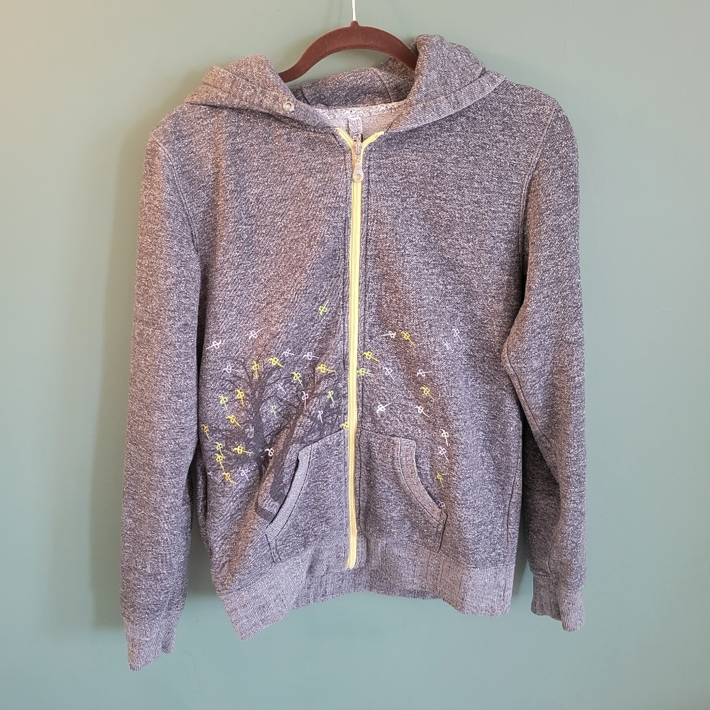 Rds grey zip hoodie